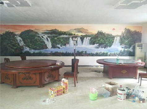 江城墙绘-写实风景