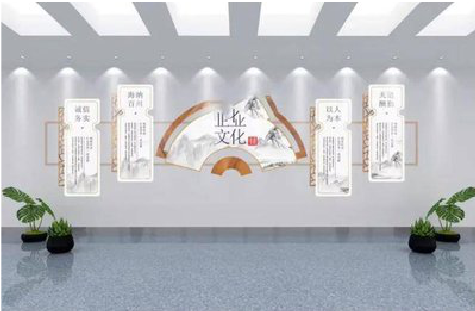 江城企业文化墙设计的核心要素。