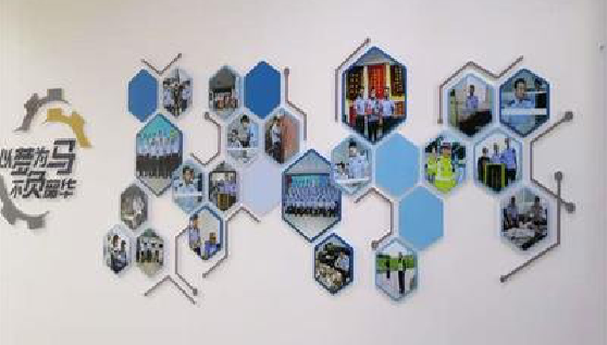 江城文化墙最常见的做法。