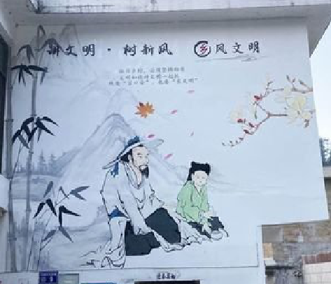 江城分享几个墙绘保养知识。