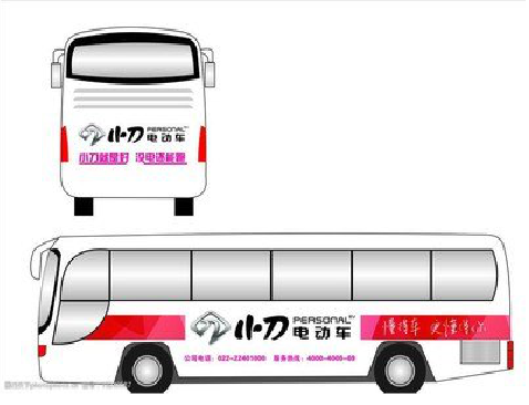 江城公交车身贴如何完美贴合？